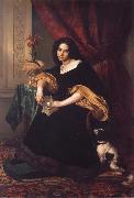 Julius Hubner Pauline Charlotte Bendemann oil painting